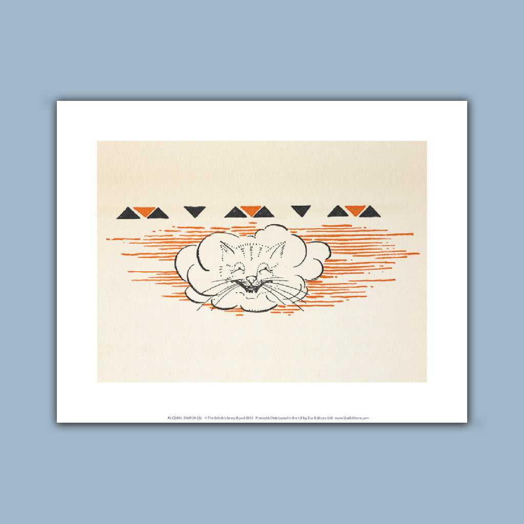 Alice in Wonderland - Cheshire Cat Art Print