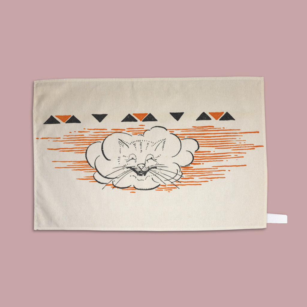 Alice in Wonderland - Cheshire Cat Tea Towel