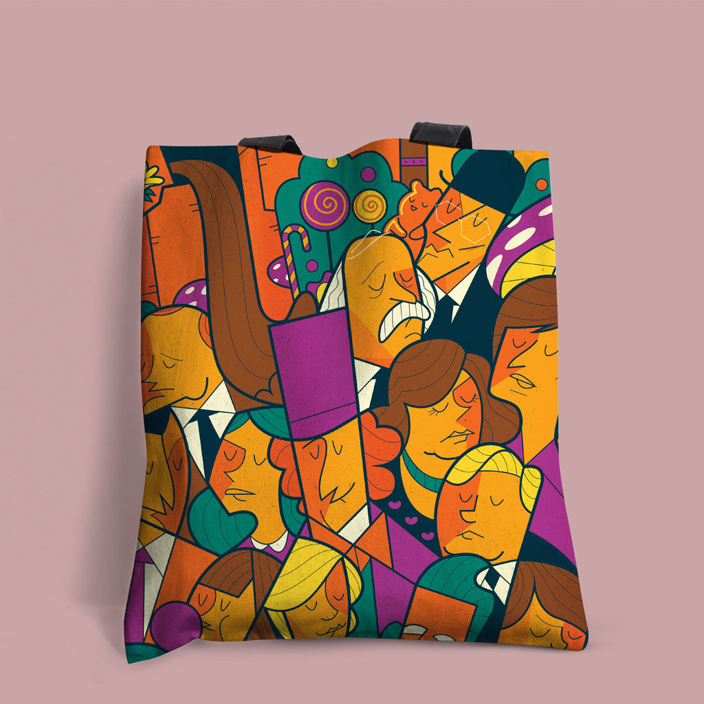 Charlie and the Chocolate Factory Edge-to-Edge Tote Bag