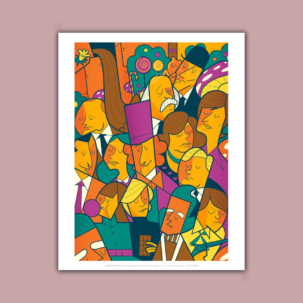 Charlie and the Chocolate Factory Art Print