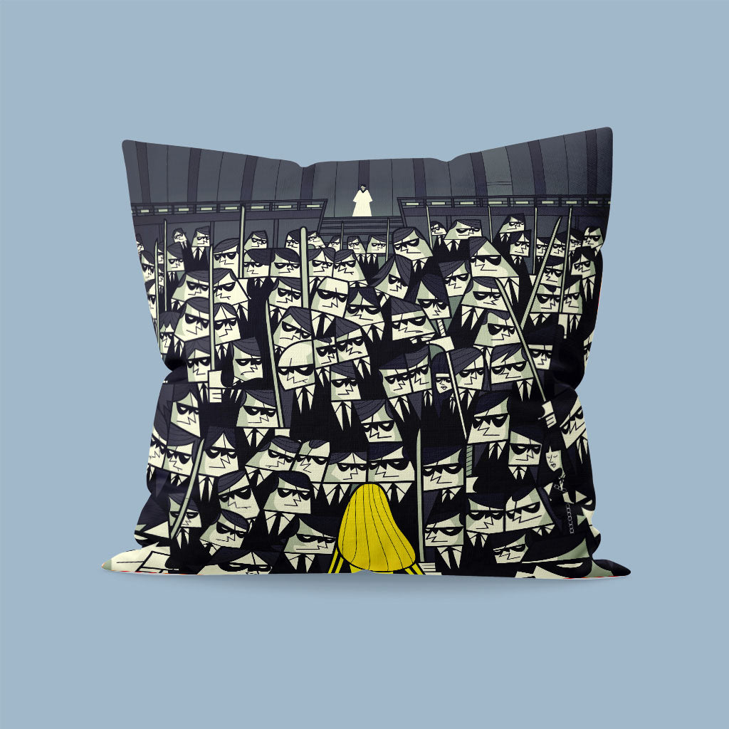 Kill Bill - Blue Cushion