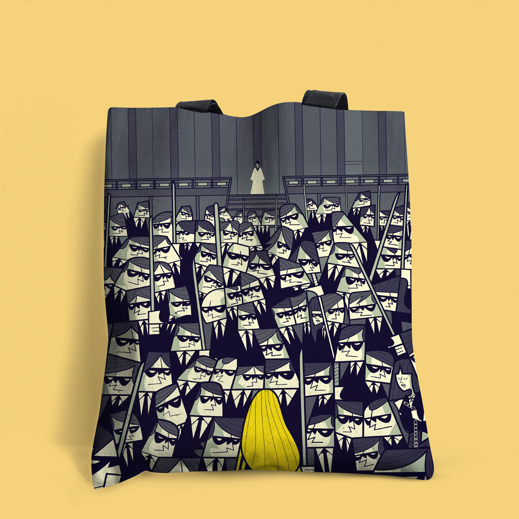 Kill Bill - Blue Edge-to-Edge Tote Bag