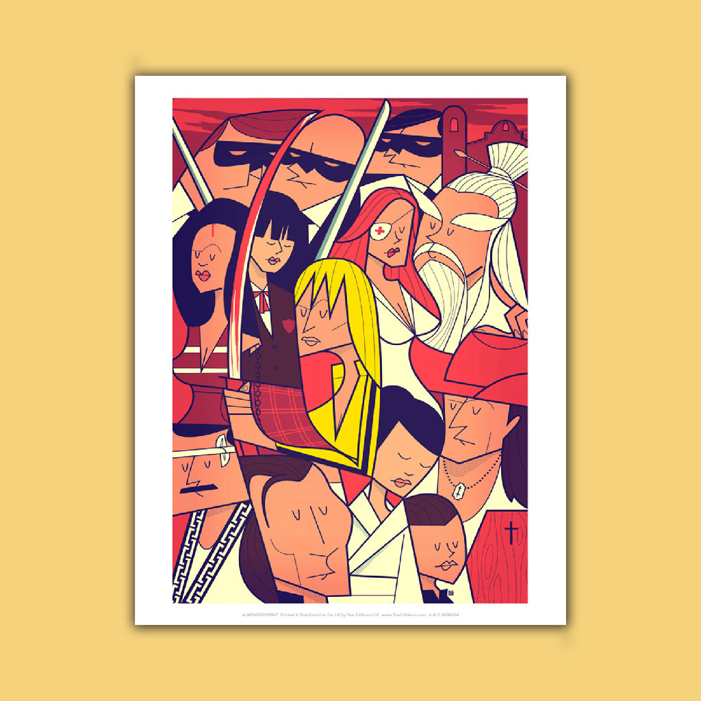 Kill Bill - Seeing Red Art Print