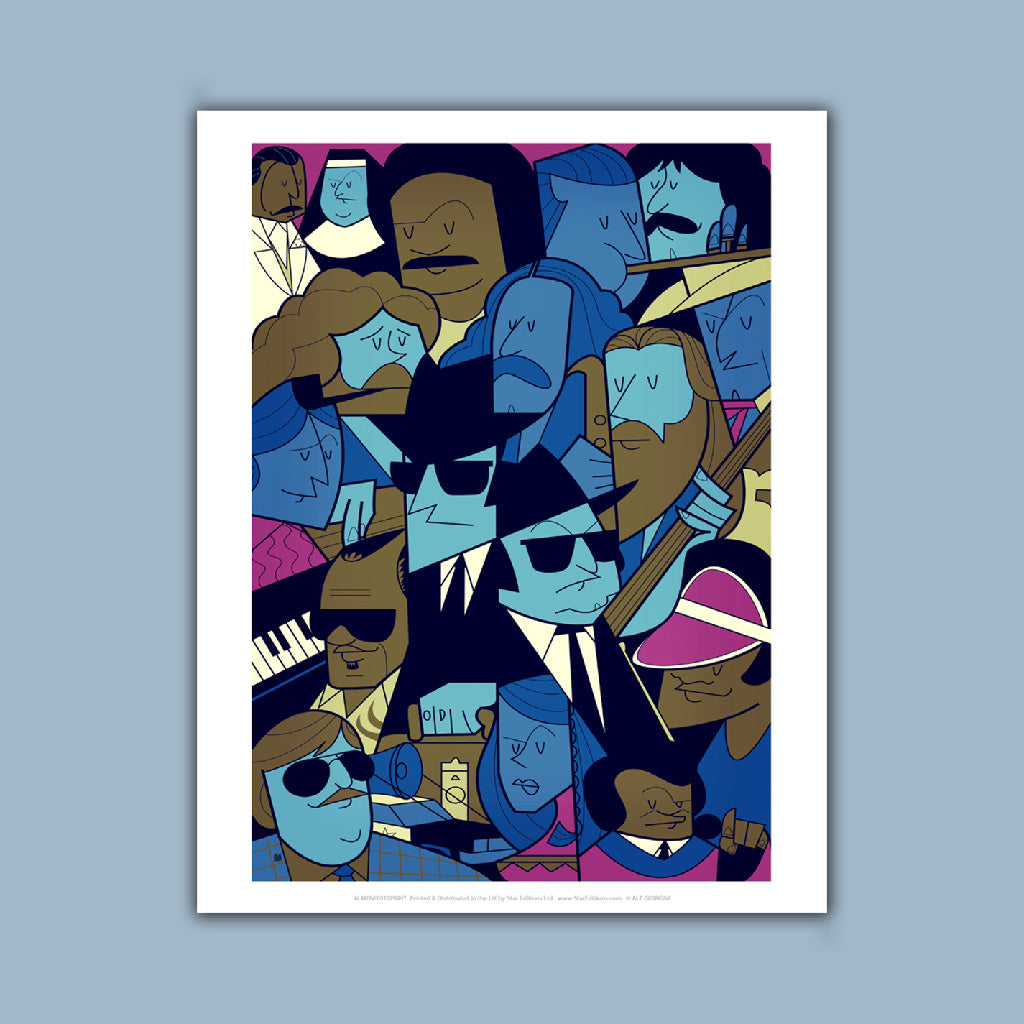 The Blues Brothers Art Print