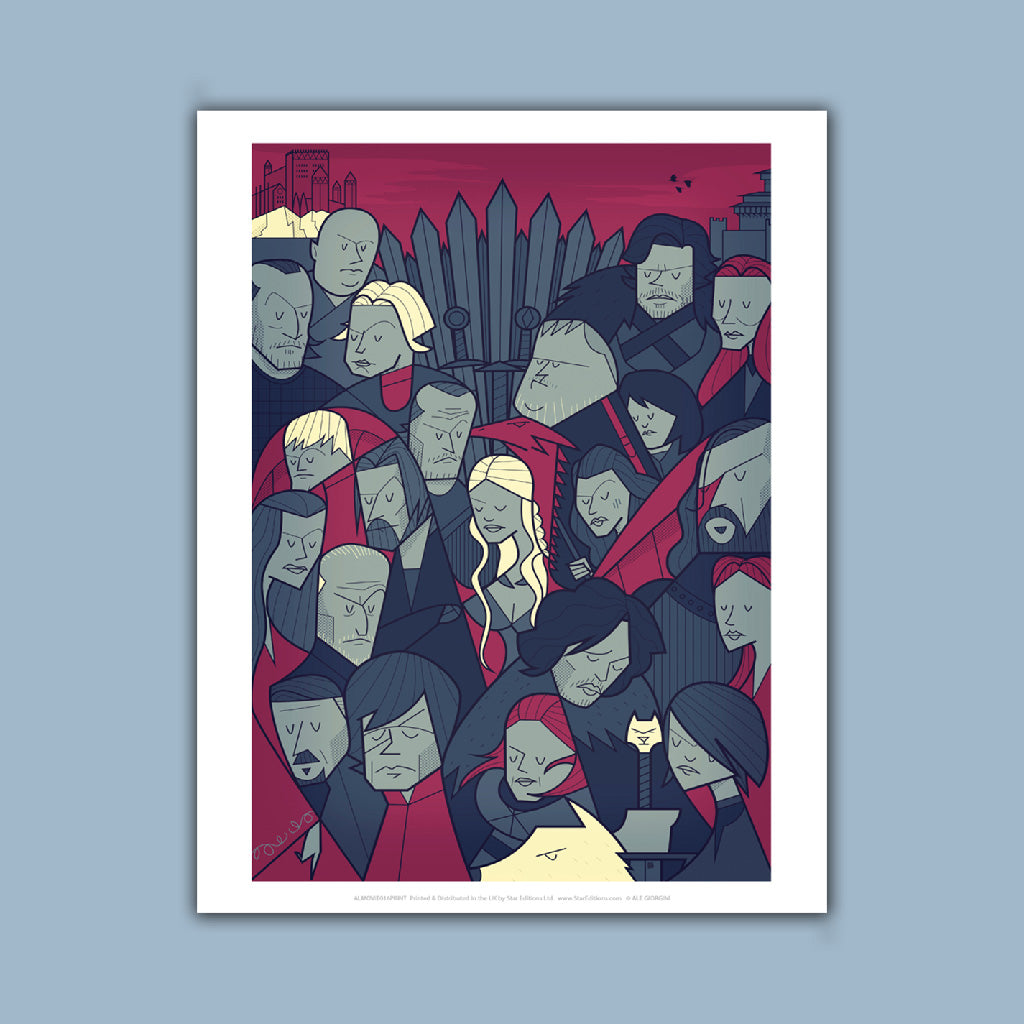 The Game of Thrones Art Print