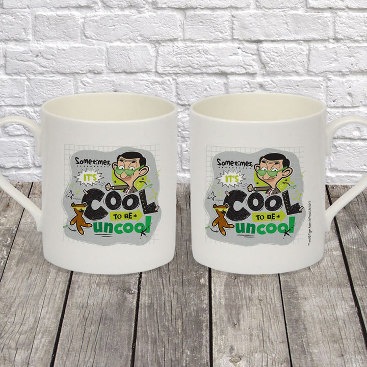 Sometimes It's Cool To Be Uncool Bone China Mug (Lifestyle)