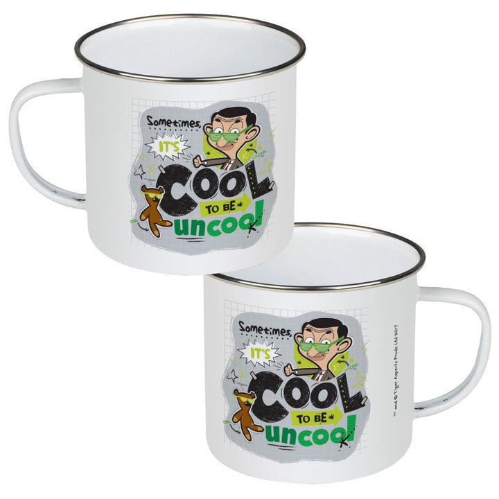 Sometimes It's Cool To Be Uncool Enamel Mug