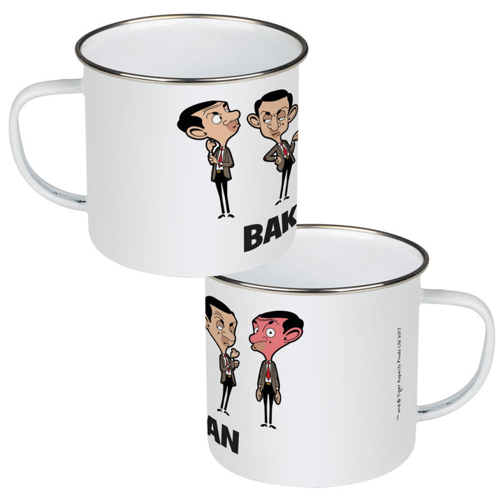 Baked Bean Enamel Mug