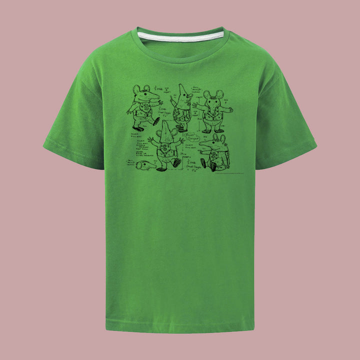 Clangers Sketch Art Small Clanger T-Shirt