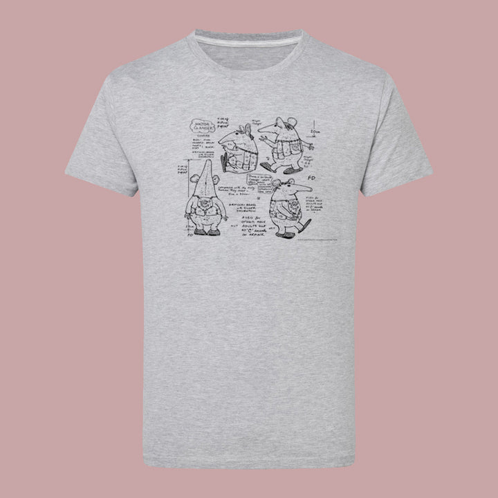 Clangers Sketch Art Major Clanger T-Shirt