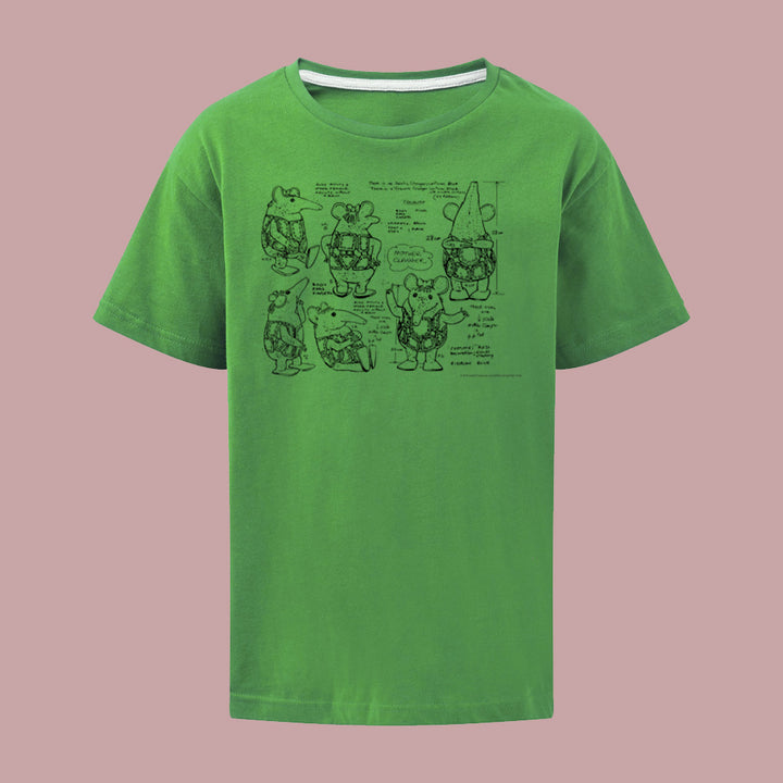 Clangers Sketch Art Mother Clanger T-Shirt