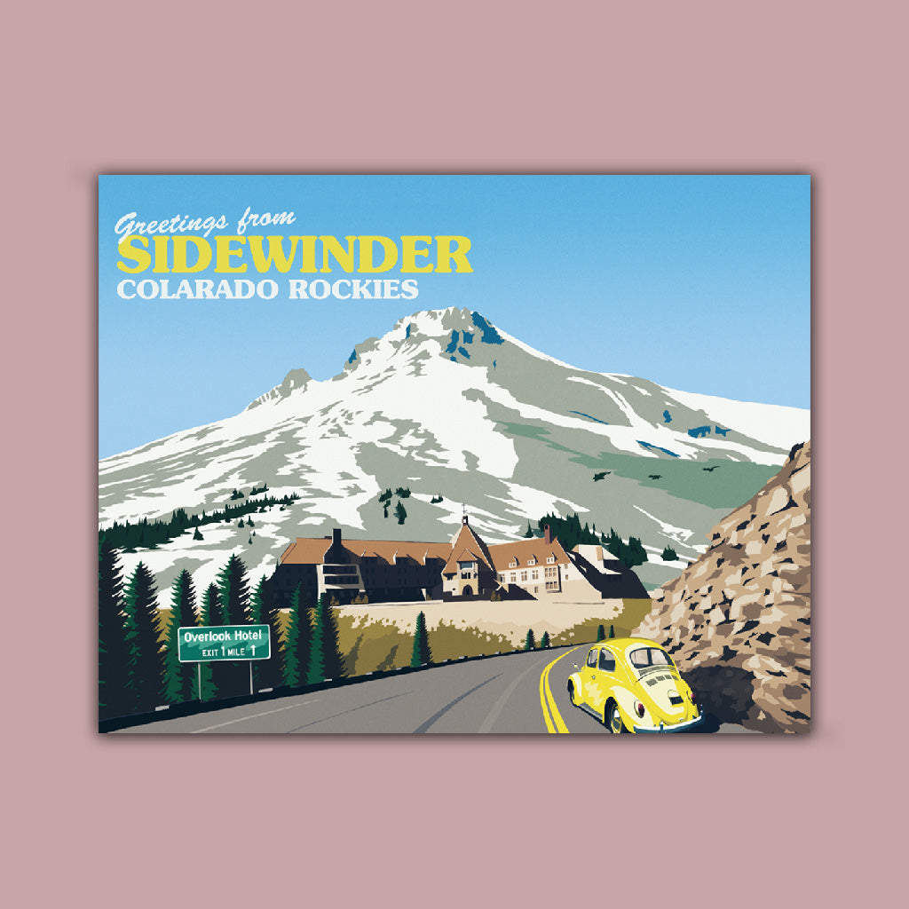 Film Poster - Overlook Hotel Art Print