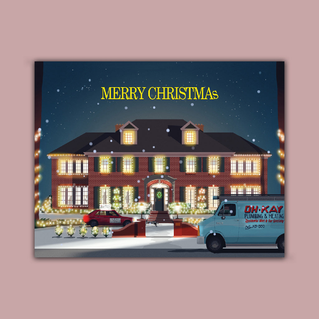 Film Poster - Lonely christmas Art Print