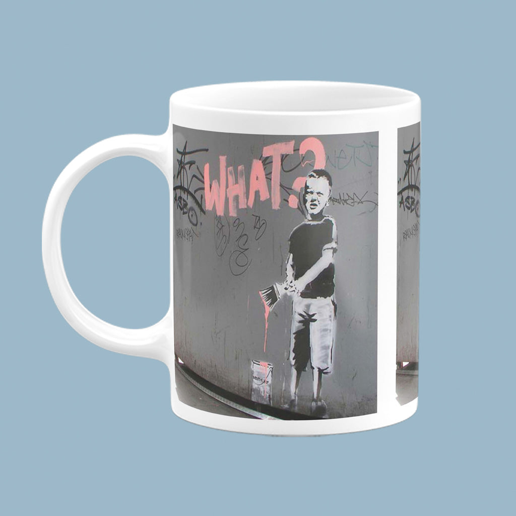 Graffiti art - What? Mug