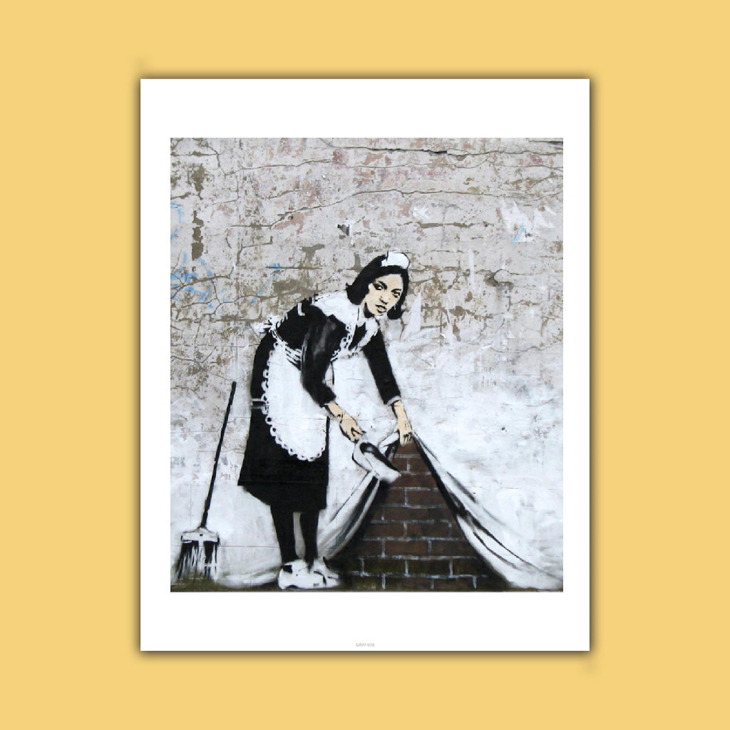 Graffiti art - Swept away Art Print