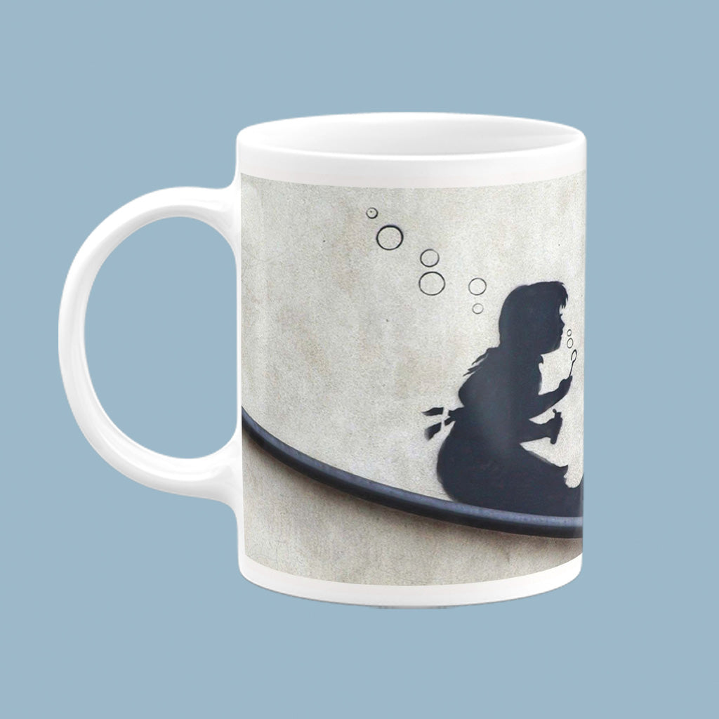 Graffiti art - Blowing bubbles Mug