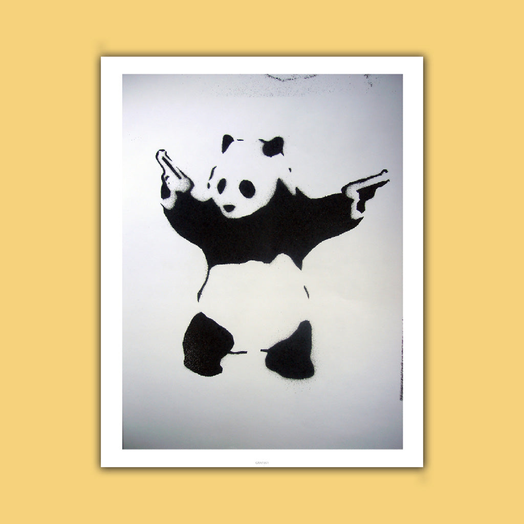 Graffiti art - Bamboo shoots Art Print