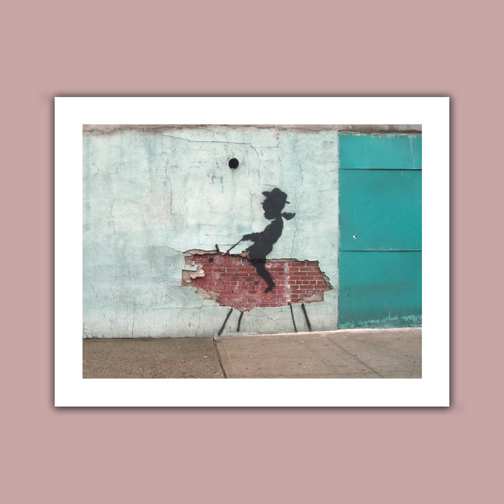 Graffiti art - Rodeo Art Print