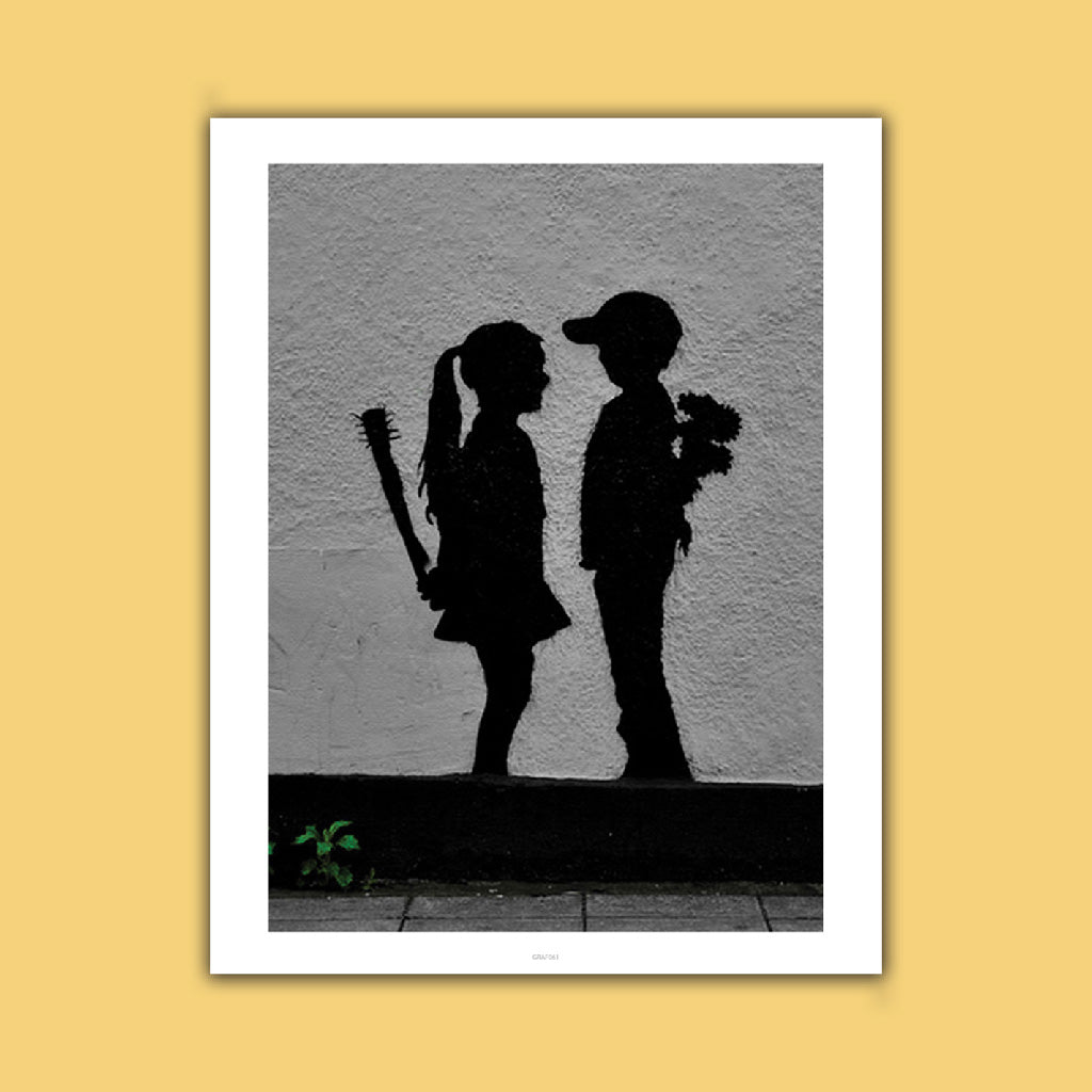 Graffiti art - Secret gifts Art Print