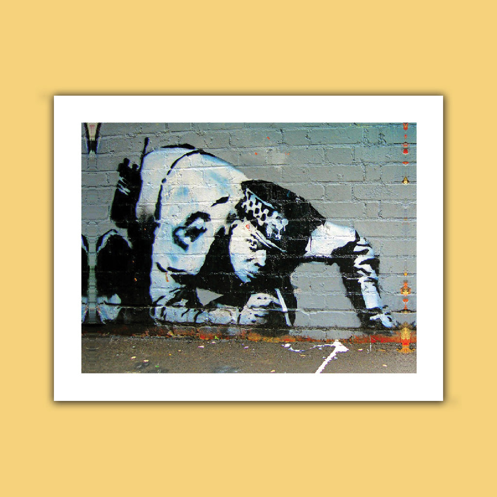 Police officer Art Print