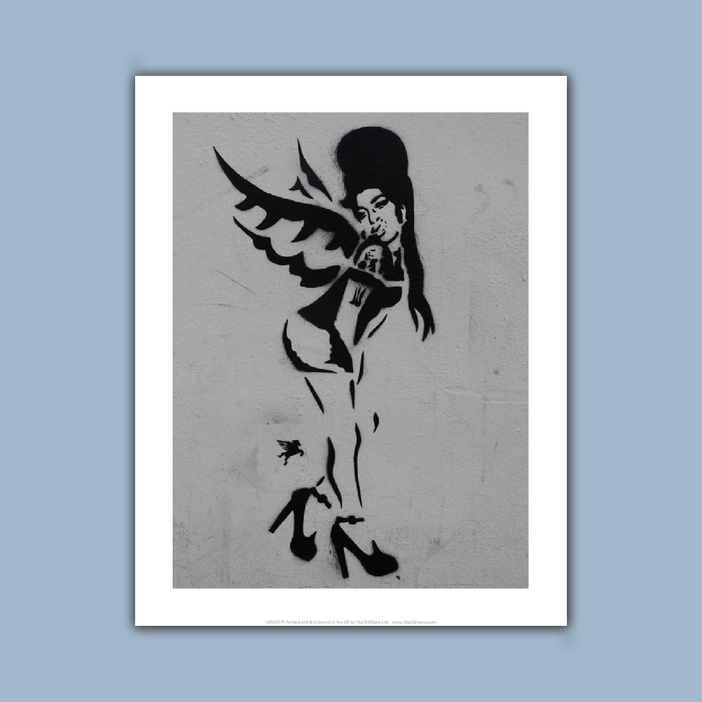 Film star poster - Amy Winehouse Art Print