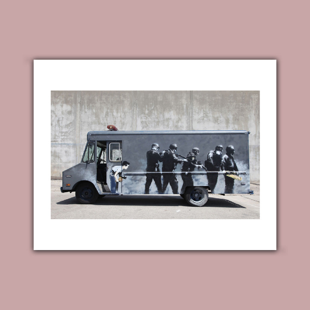 Swat Van Art Print