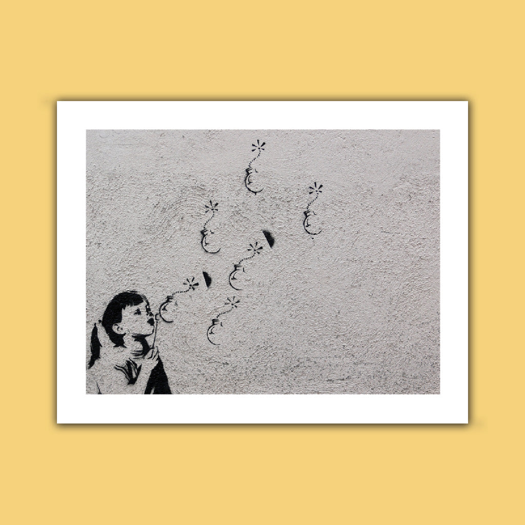 Making a wish Art Print