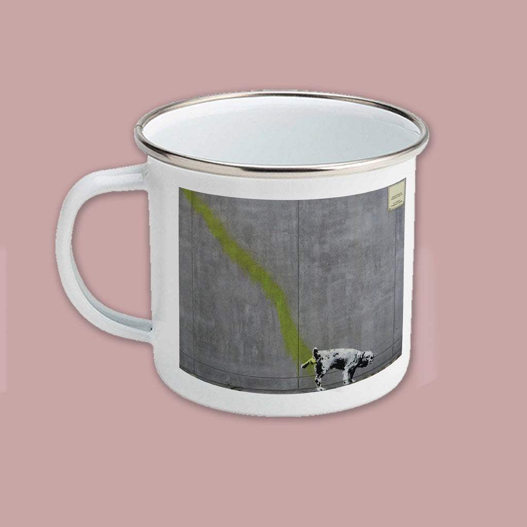 Graffiti Art - Pee Enamel Mug