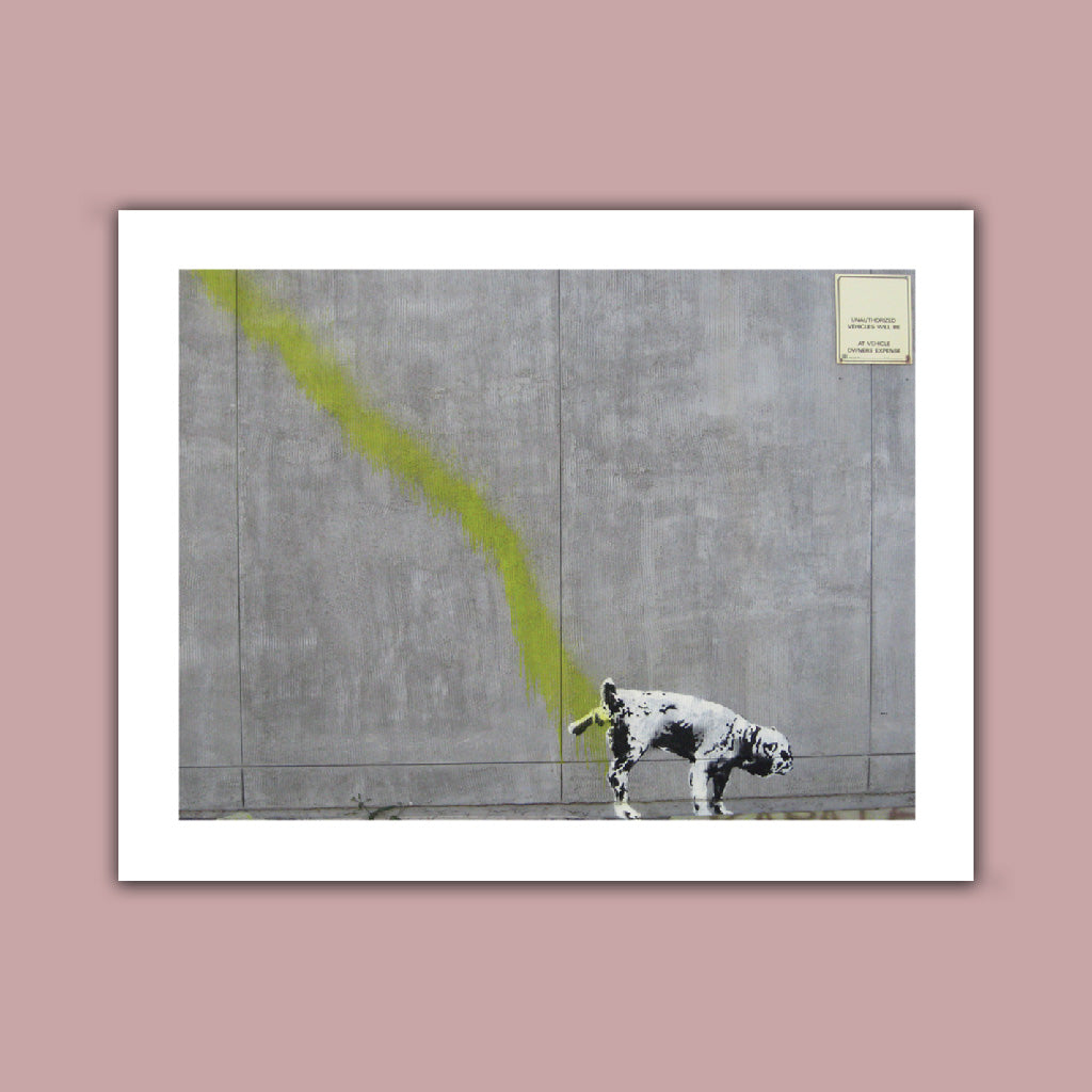 Graffiti Art - Pee Art Print