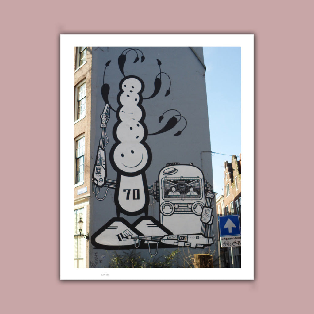 Graffiti - Sci-Fi Art Print