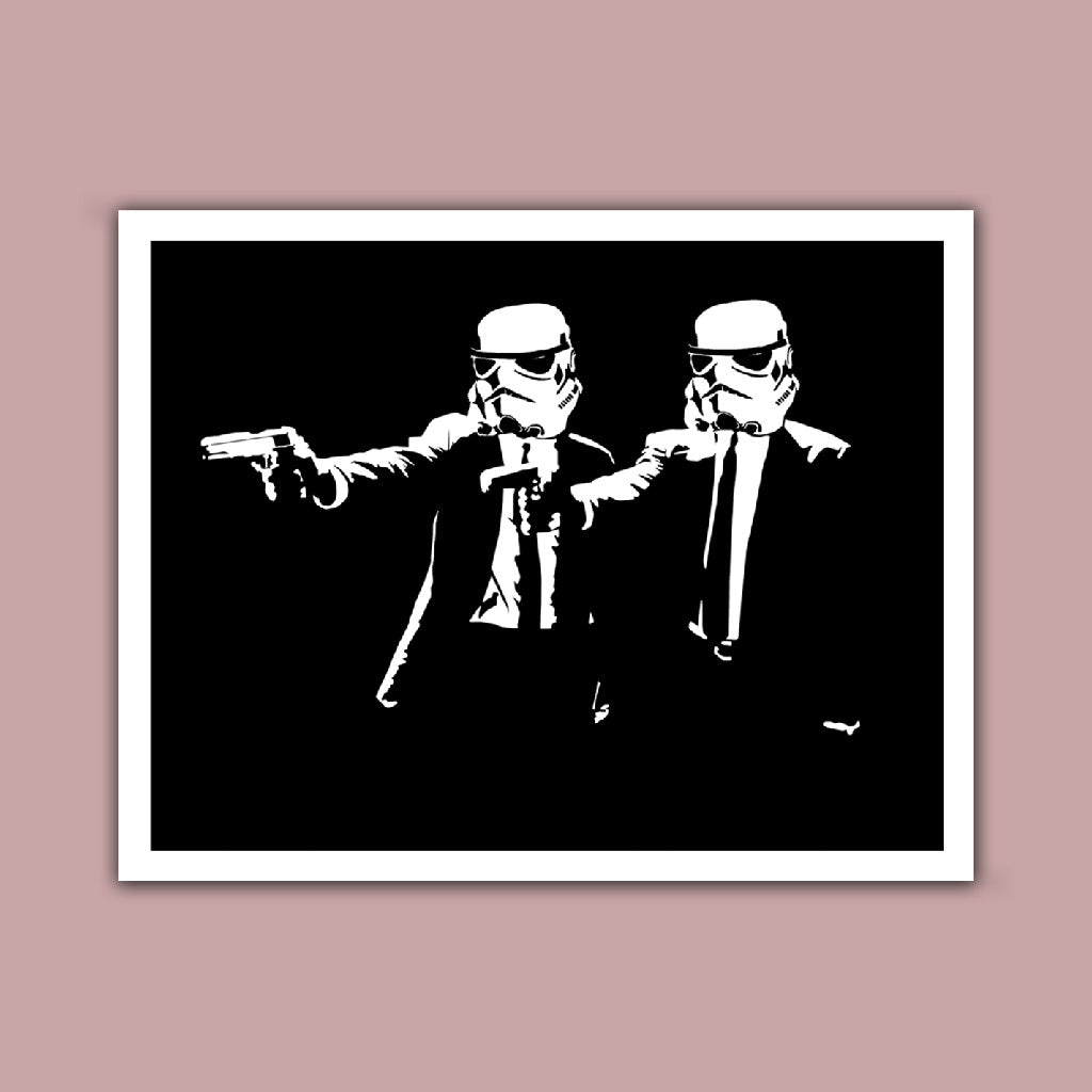 Pulp fiction storm troopers Art Print