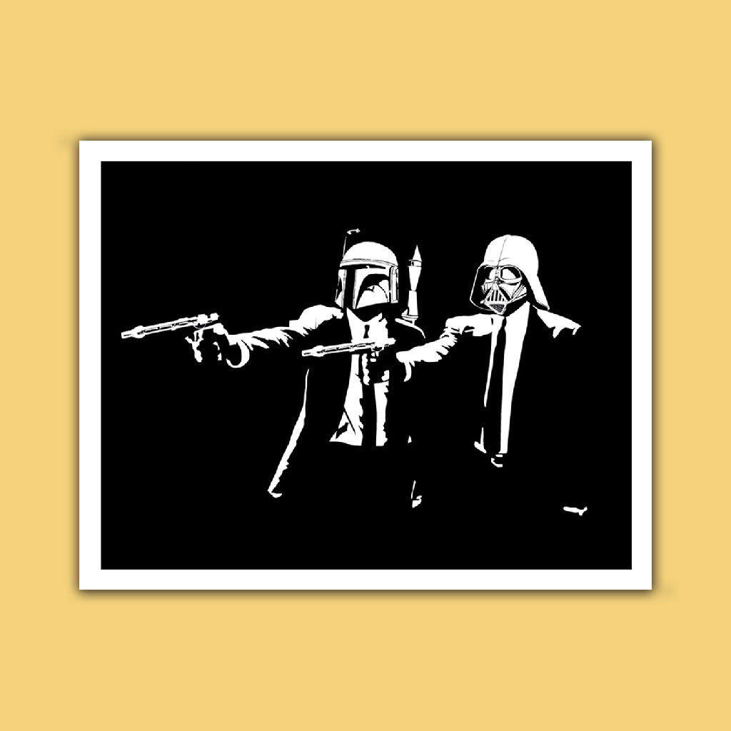 Pulp fiction x star wars Art Print