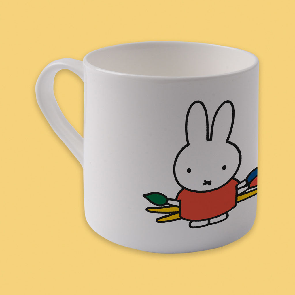 Miffy - Orange dungarees Bone China Mug