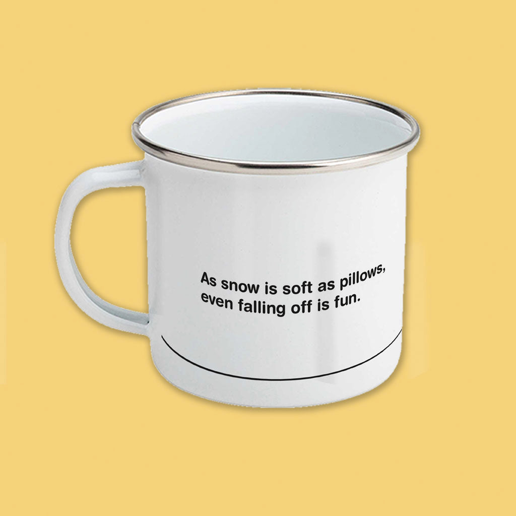 Miffy - Sledge Enamel Mug