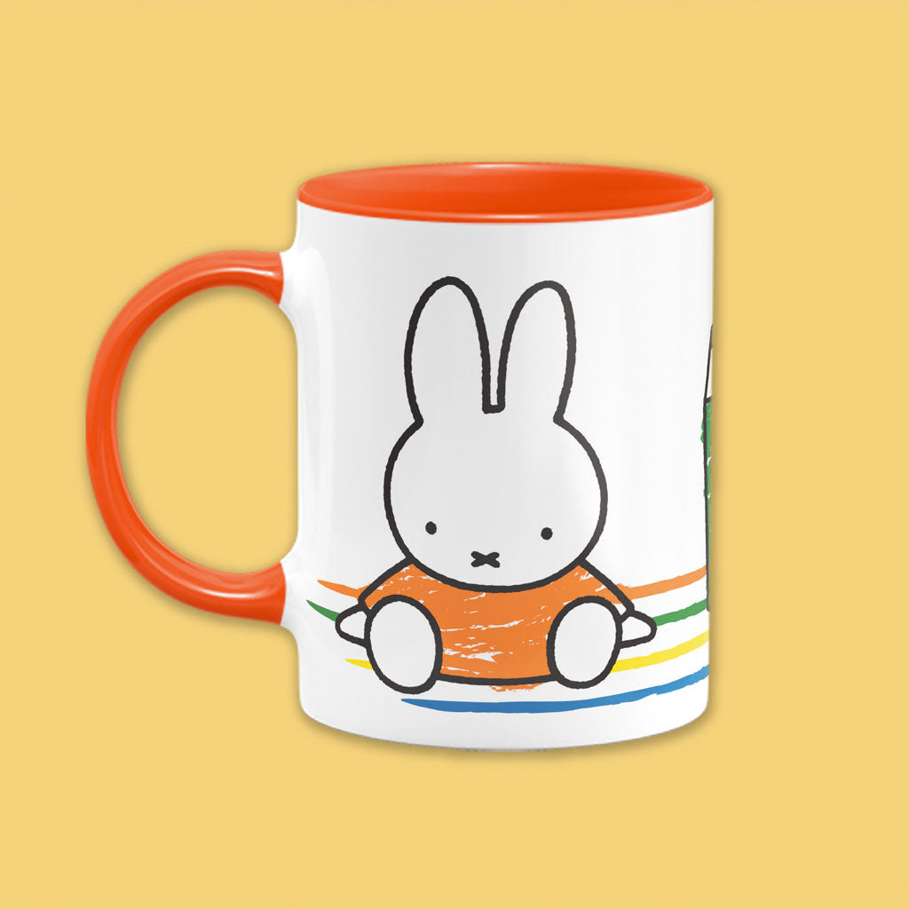 Colouring Miffy Coloured Insert Mug