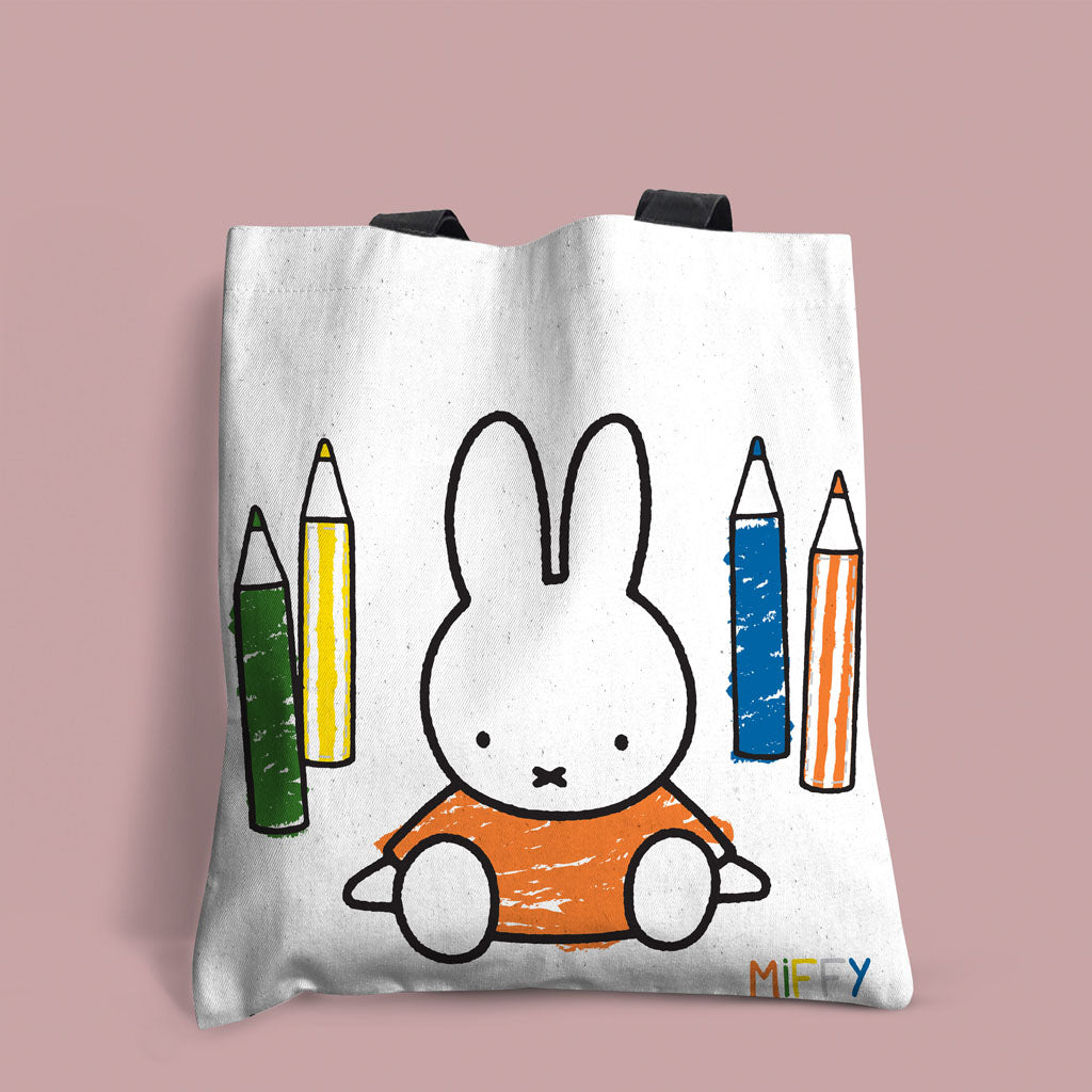 Colouring Miffy Edge-to-Edge Tote Bag