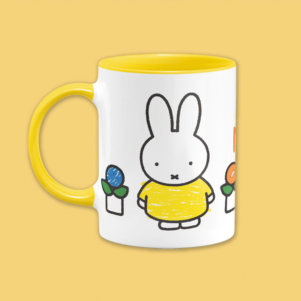 Miffy - Flowers Coloured Insert Mug