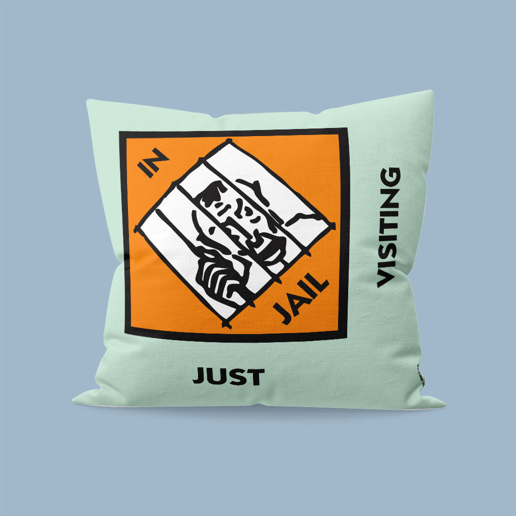 Just Visiting Cushion