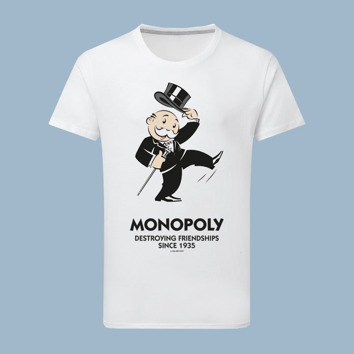 Monopoly Destroying Friendships Hat Kick T-Shirt