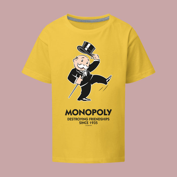 Monopoly Destroying Friendships Hat Kick T-Shirt