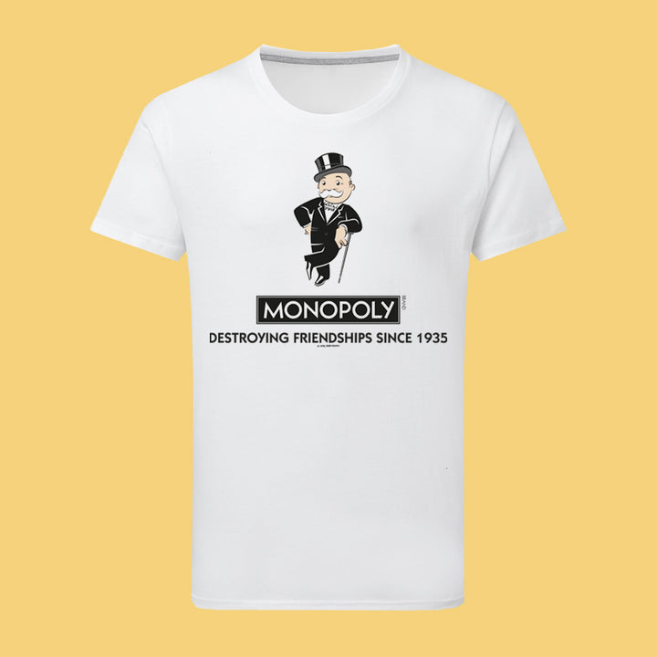 Monopoly Destroying Friendships Cane T-Shirt