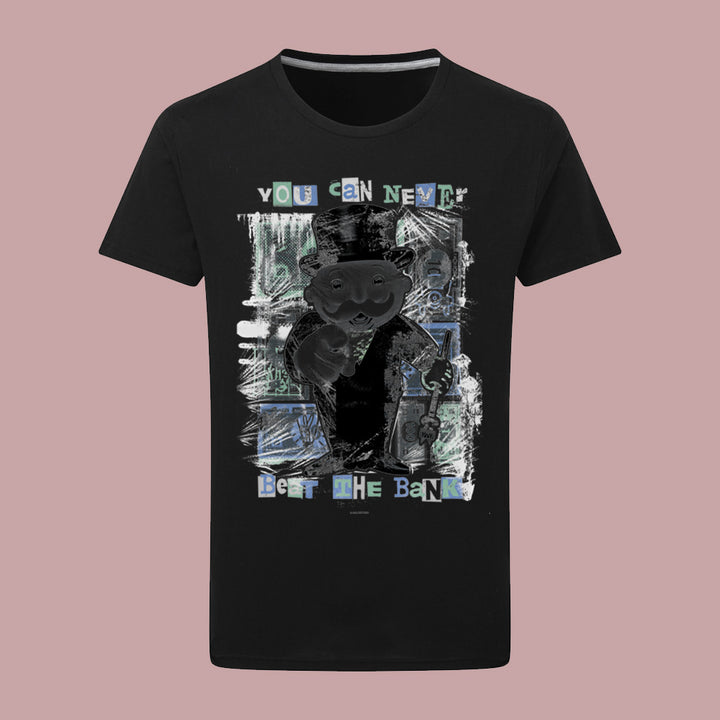 Monopoly Retro - Never Beat The Bank T-Shirt