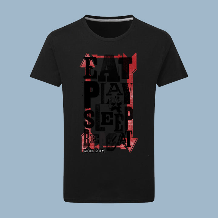 Monopoly Retro - Eat, Play, Sleep T-Shirt