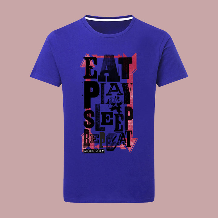 Monopoly Retro - Eat, Play, Sleep T-Shirt