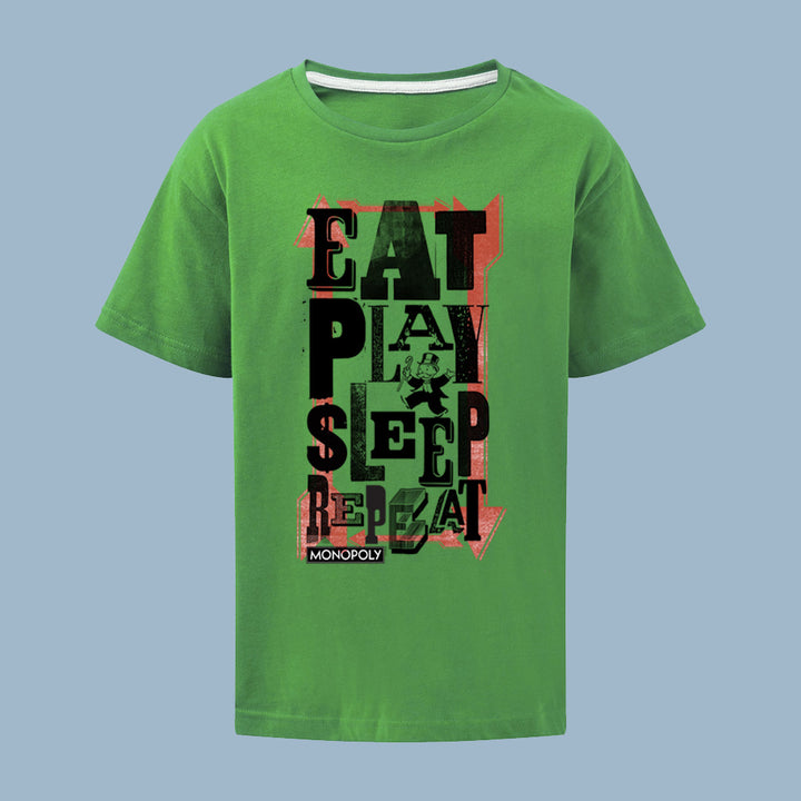 Monopoly Retro - Eat, Play, Sleep T-Shirt