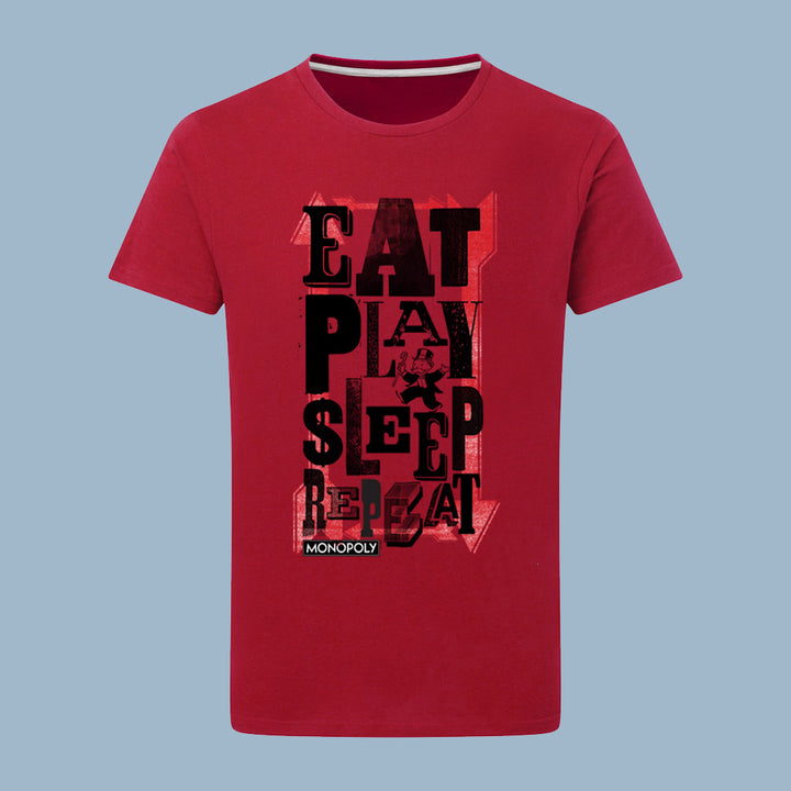 Monopoly Retro - Eat, Play, Sleep T-Shirt