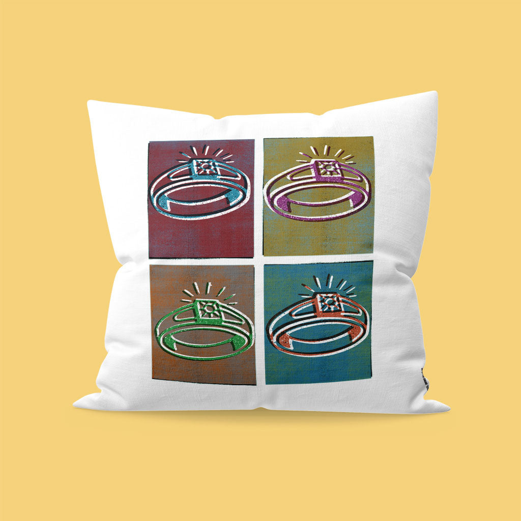 Monopoly Retro - Diamond Cushion
