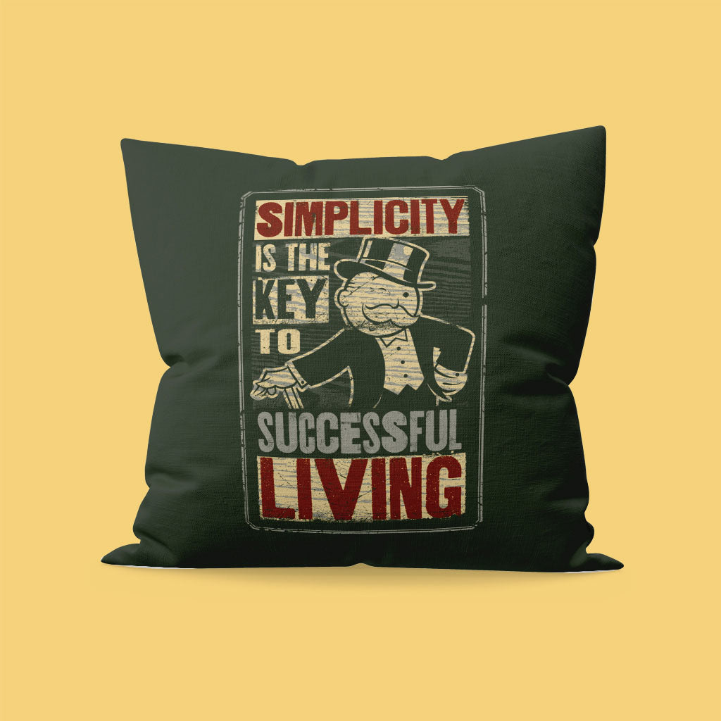 Simplicity Coloured Cushion