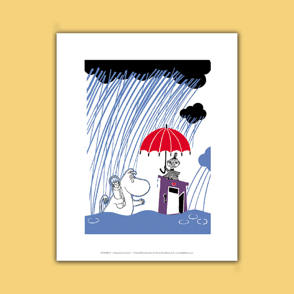 Snorkmaiden and Mymble Art Print