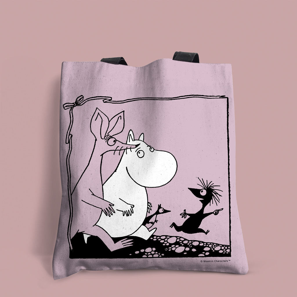 Sniff and moomintroll Edge-to-Edge Tote Bag